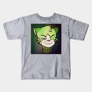 Winking Emerald by ANeedyRodent Kids T-Shirt